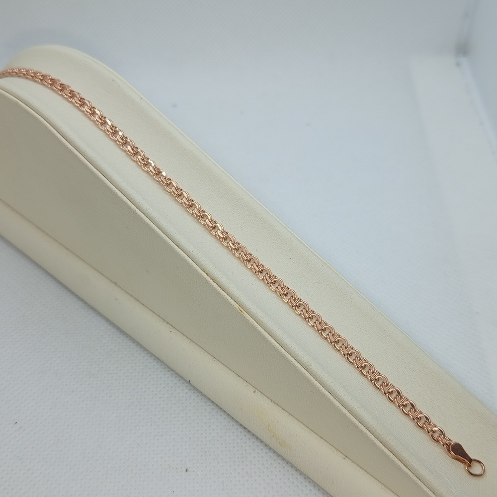 БРАСЛЕТ ПУСТОТЕЛЫЙ Бисмарк Au 585