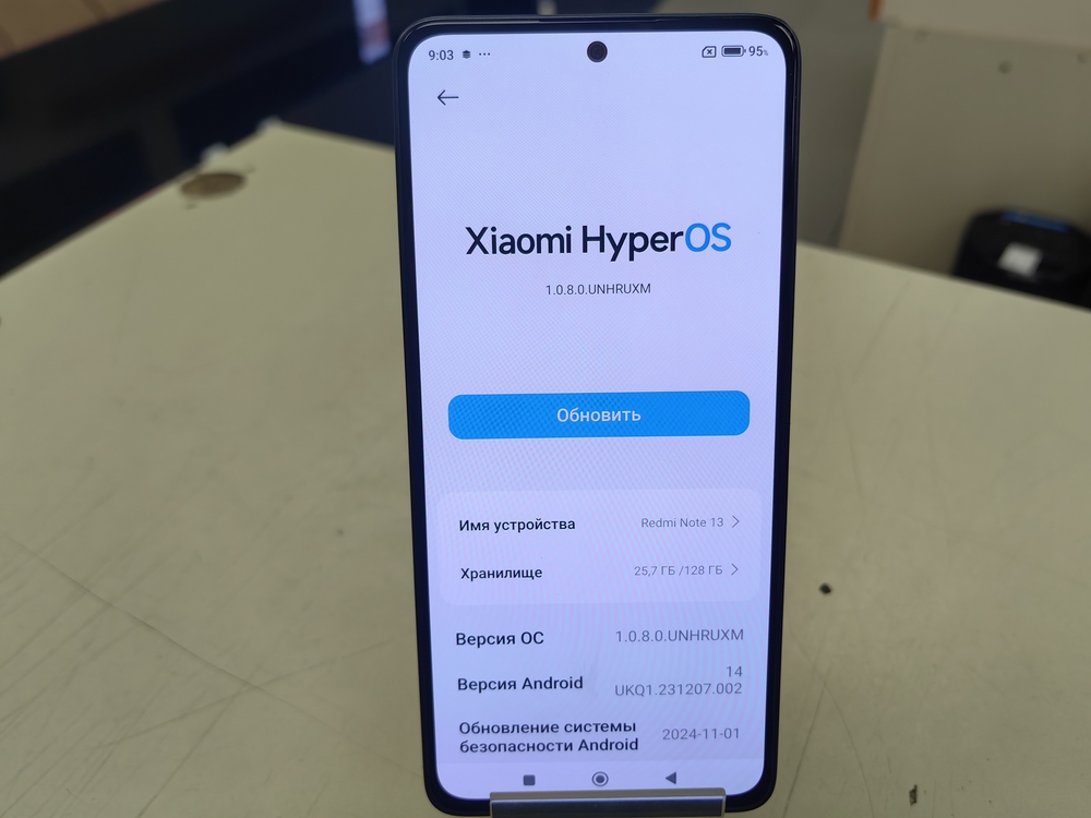 Смартфон Xiaomi Redmi note 13 8/128