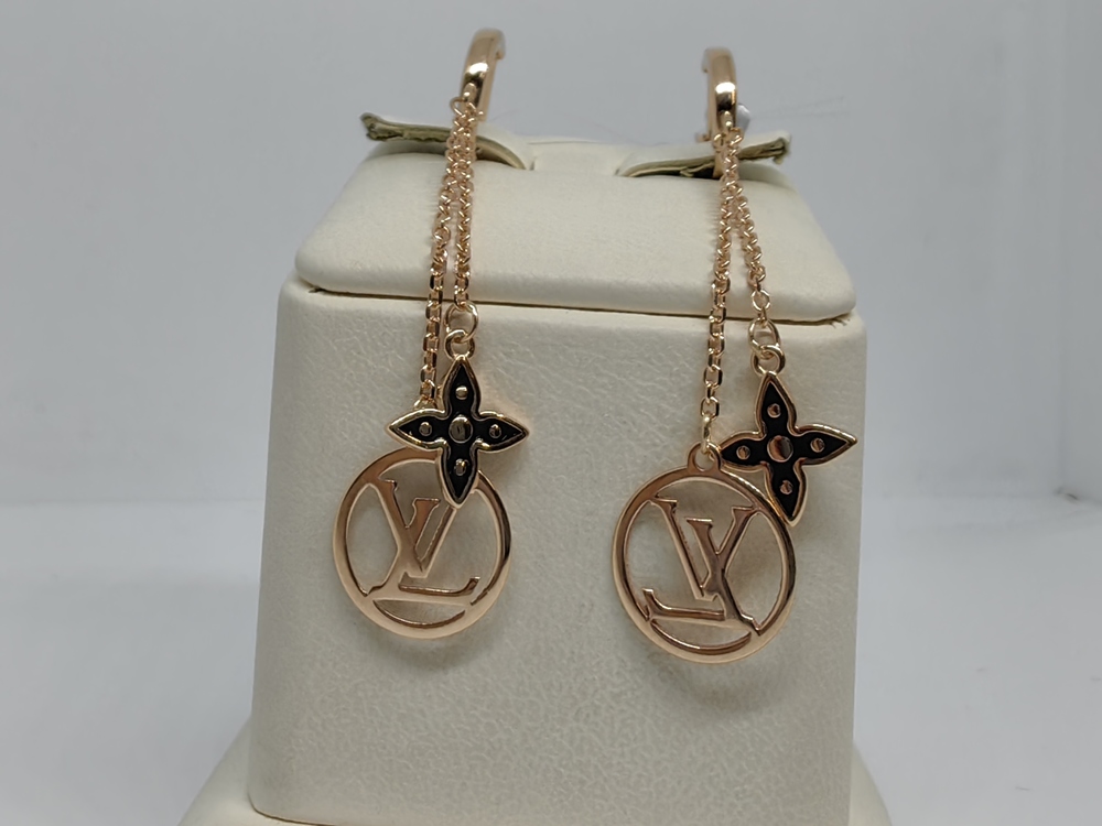 СЕРЬГИ ЭМАЛЬ (Au 585)