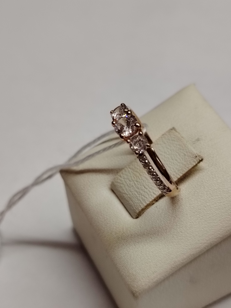 КОЛКМИ585 КОЛЬЦО С КАМНЯМИ (Au 585)