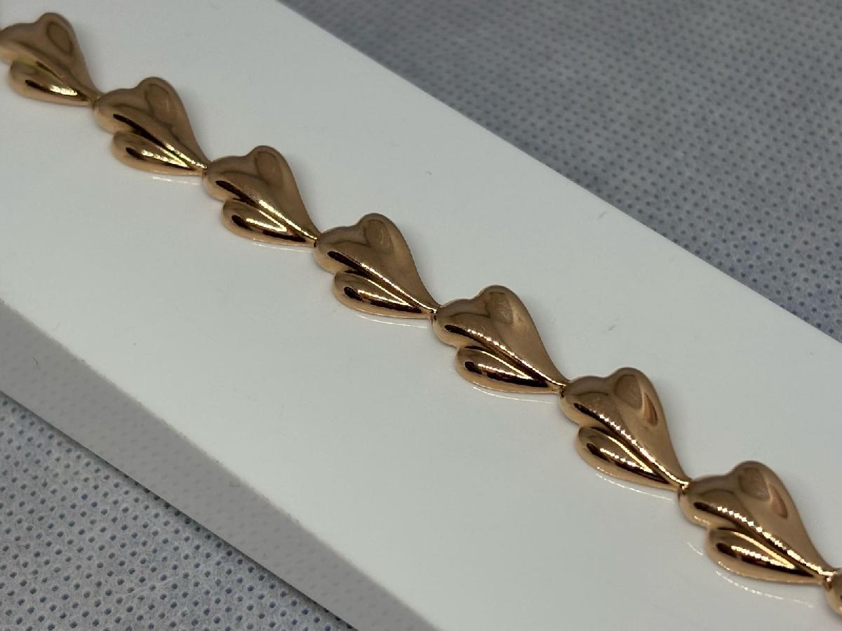 БРАСЛЕТ ПОЛНОВЕСНЫЙ Фантазия Au 585