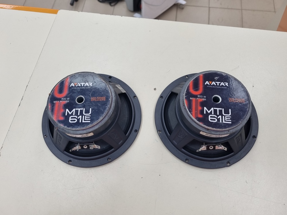 Автоакустика передняя Avatar MTU-61LE
