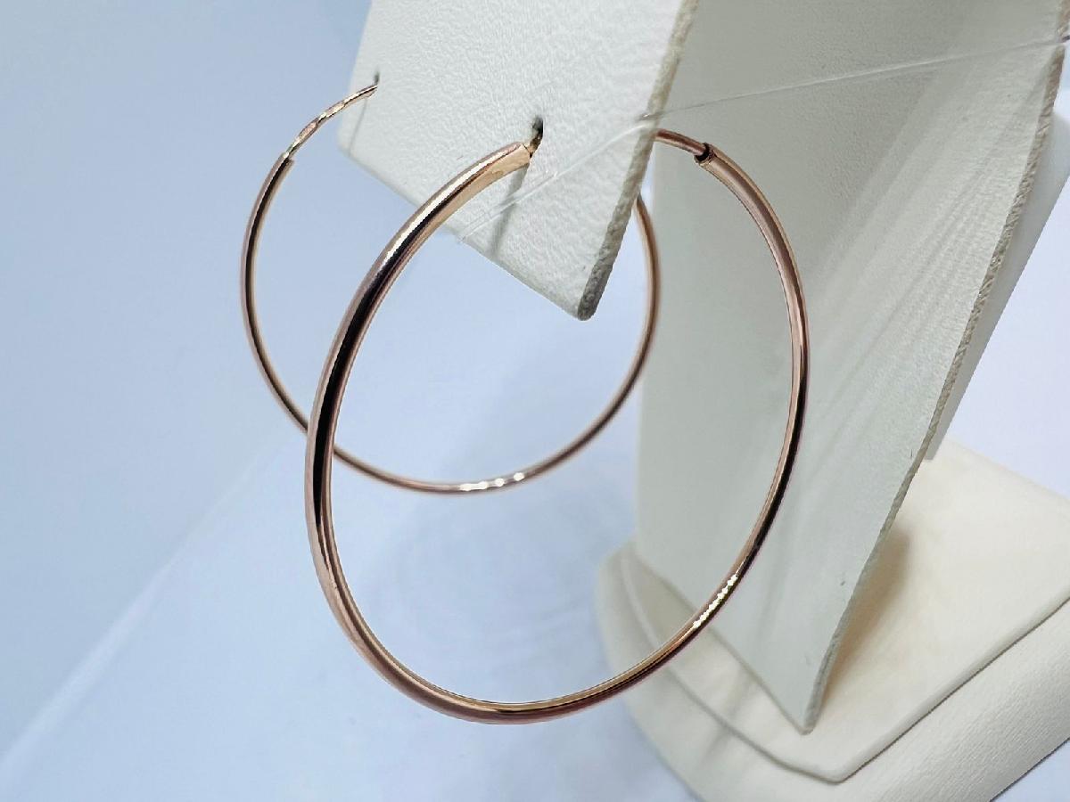 20771-35 СЕРЬГИ КОНГО (Au 585)