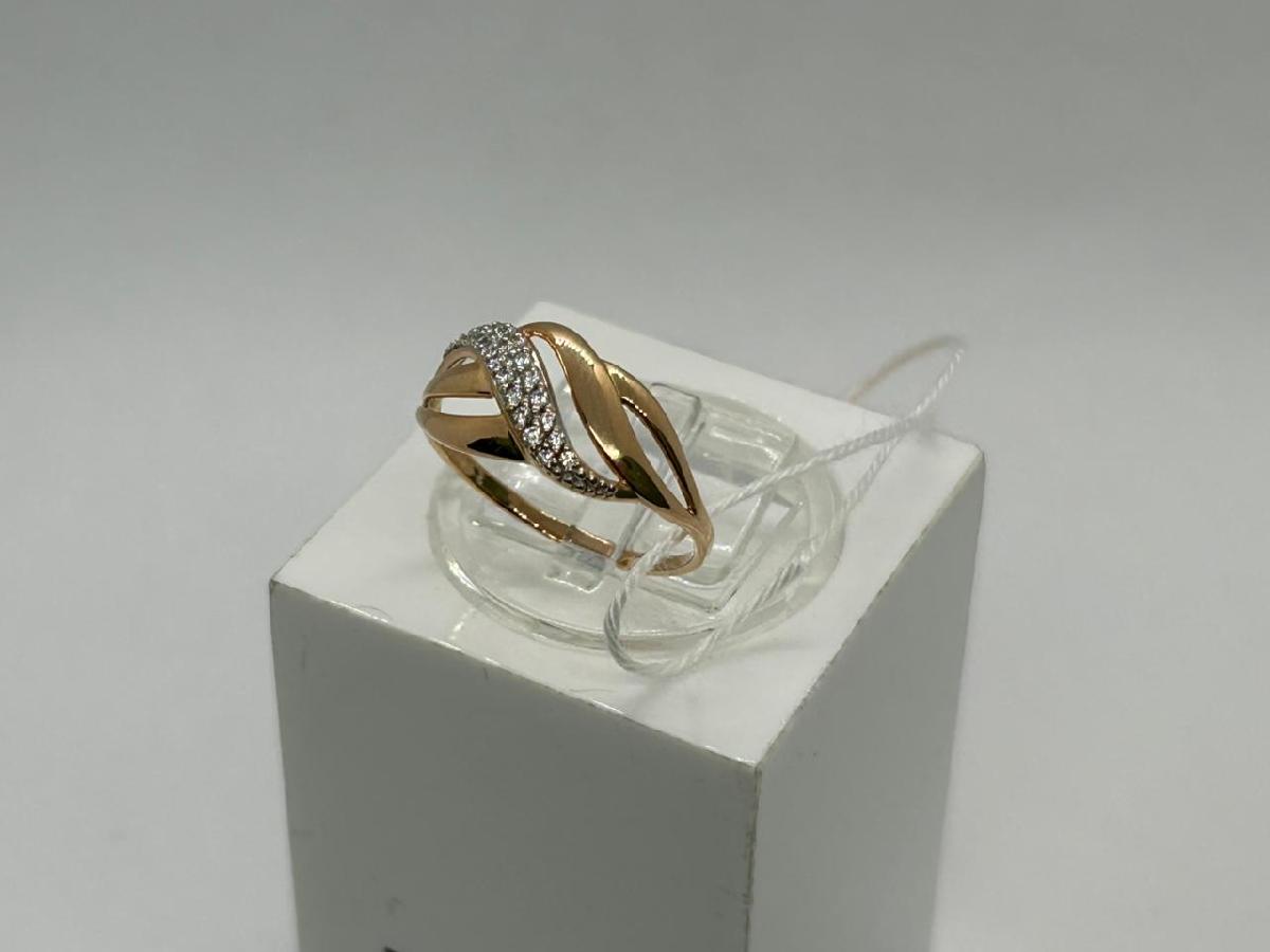 КОЛКМИ585 КОЛЬЦО С КАМНЯМИ (Au 585)