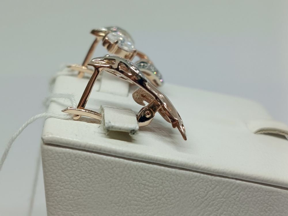 СКМИ585 СЕРЬГИ С КАМНЯМИ (Au 585) СКМИ585 СЕРЬГИ С КАМНЯМИ (Au 585)