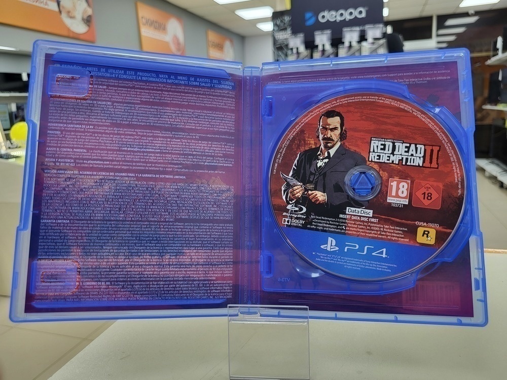 Игра Playstation 4 Red Dead Redemtion 2