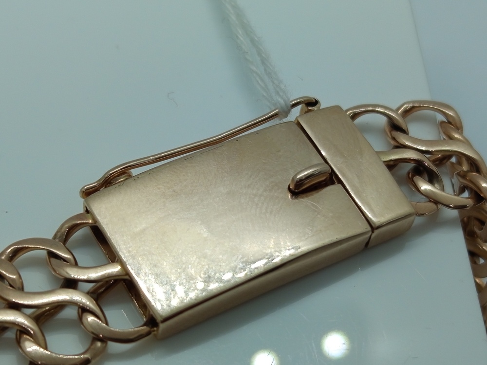 БРАСЛЕТ ПОЛНОВЕСНЫЙ Восьмерка (Au 585)