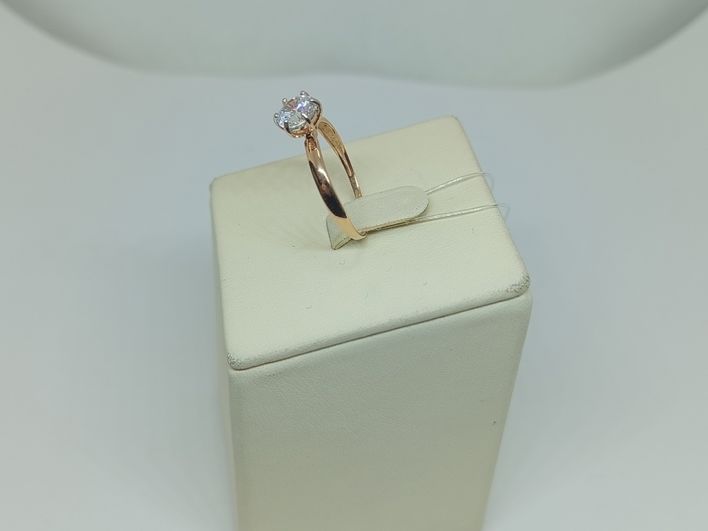 КОЛЬЦО С КАМНЕМ (Au 585)