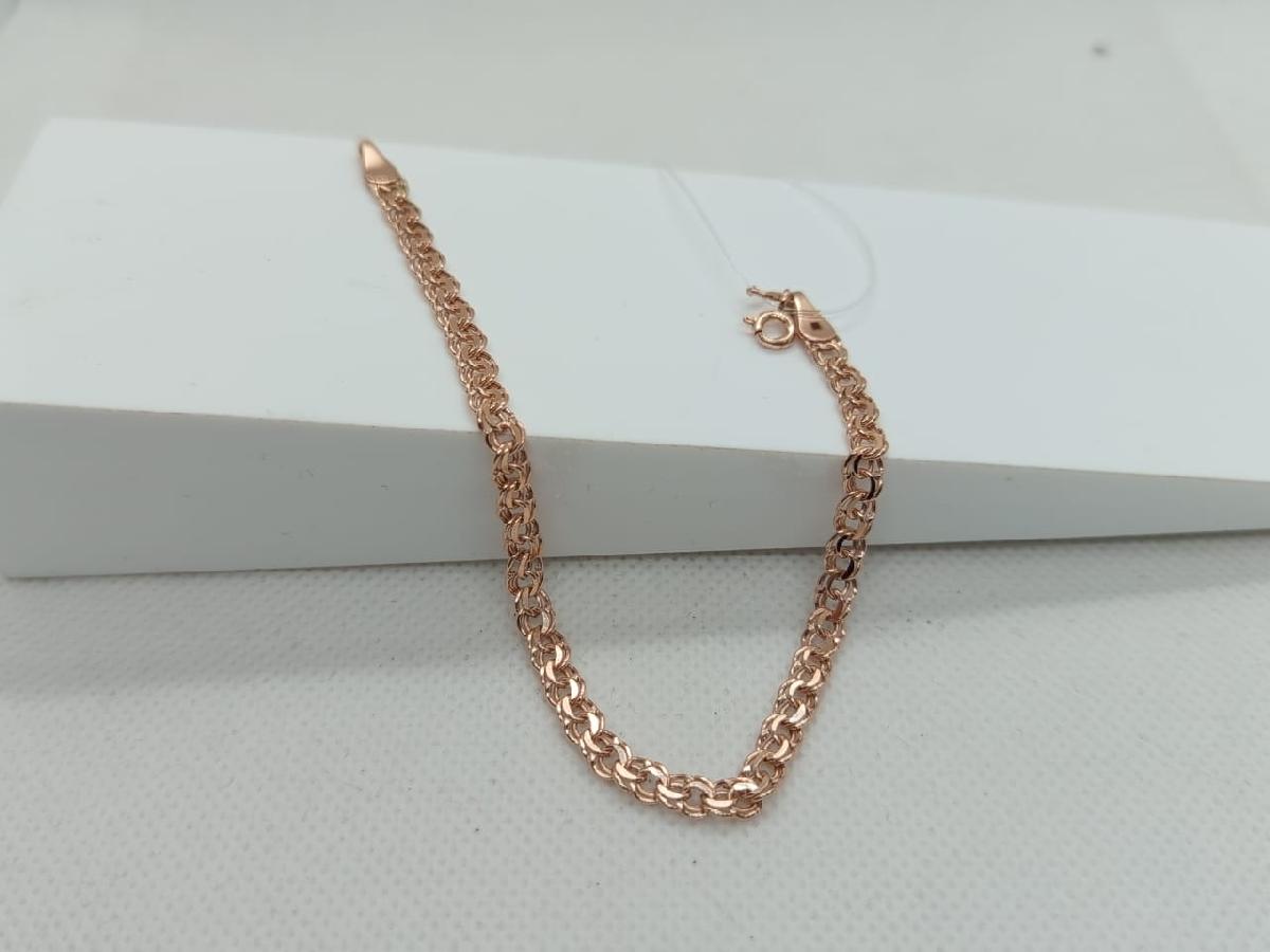 670006022 БРАСЛЕТ ПУСТОТЕЛЫЙ Бисмарк (Au 585) 670006022 БРАСЛЕТ ПУСТОТЕЛЫЙ Бисмарк (Au 585)