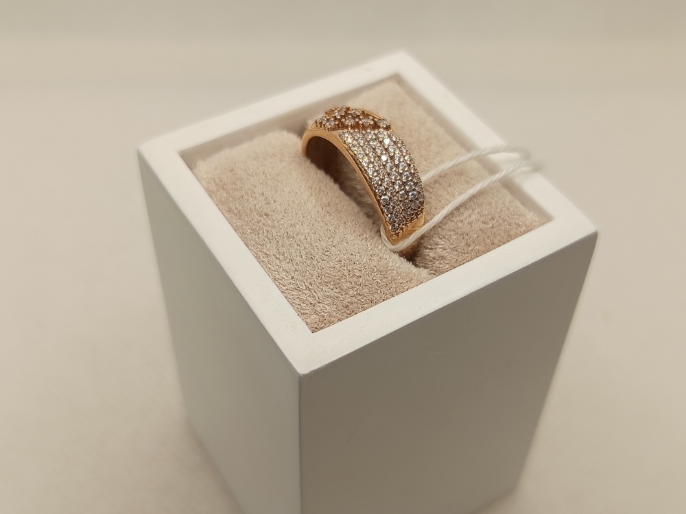КОЛКМИ585 КОЛЬЦО С КАМНЯМИ (Au 585)