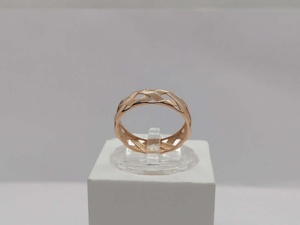 КОЛЬЦО БЕЗ КАМНЯ (Au 585)