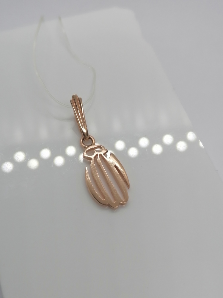 1812 ПОДВЕСКА БЕЗ КАМНЯ (Au 585)