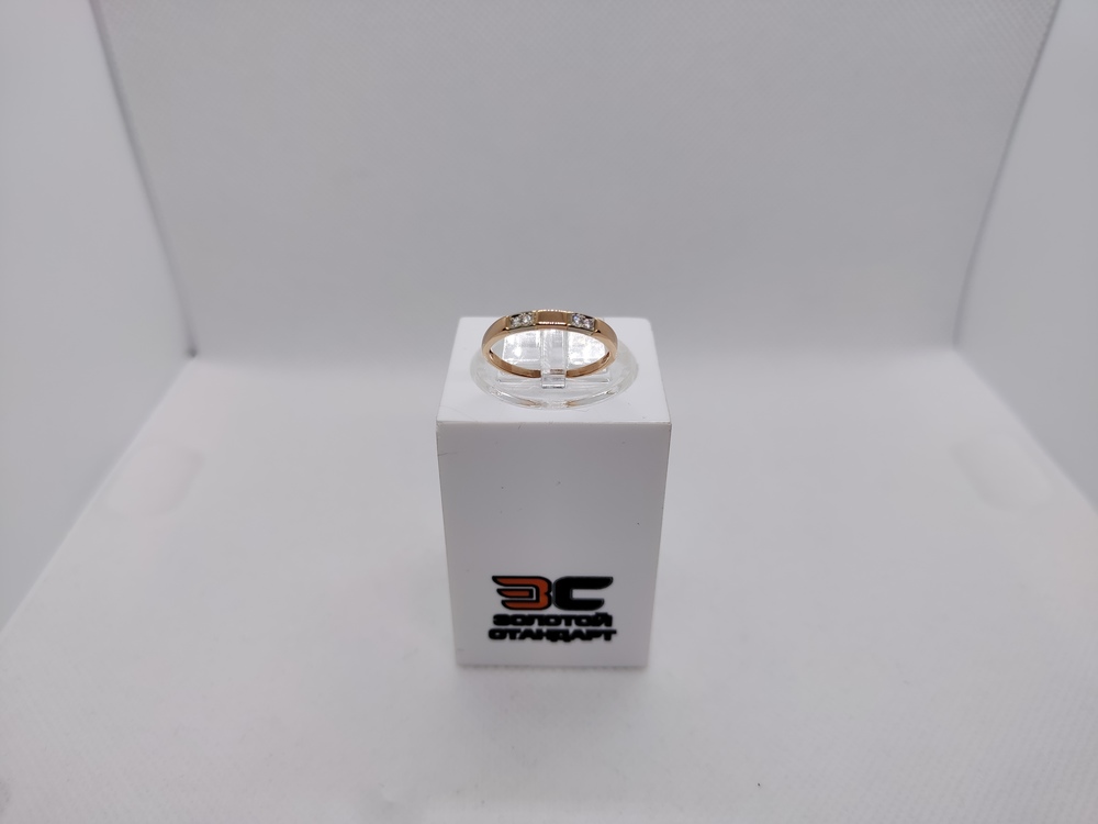 КОЛКМИ585 КОЛЬЦО С КАМНЯМИ (Au 585)