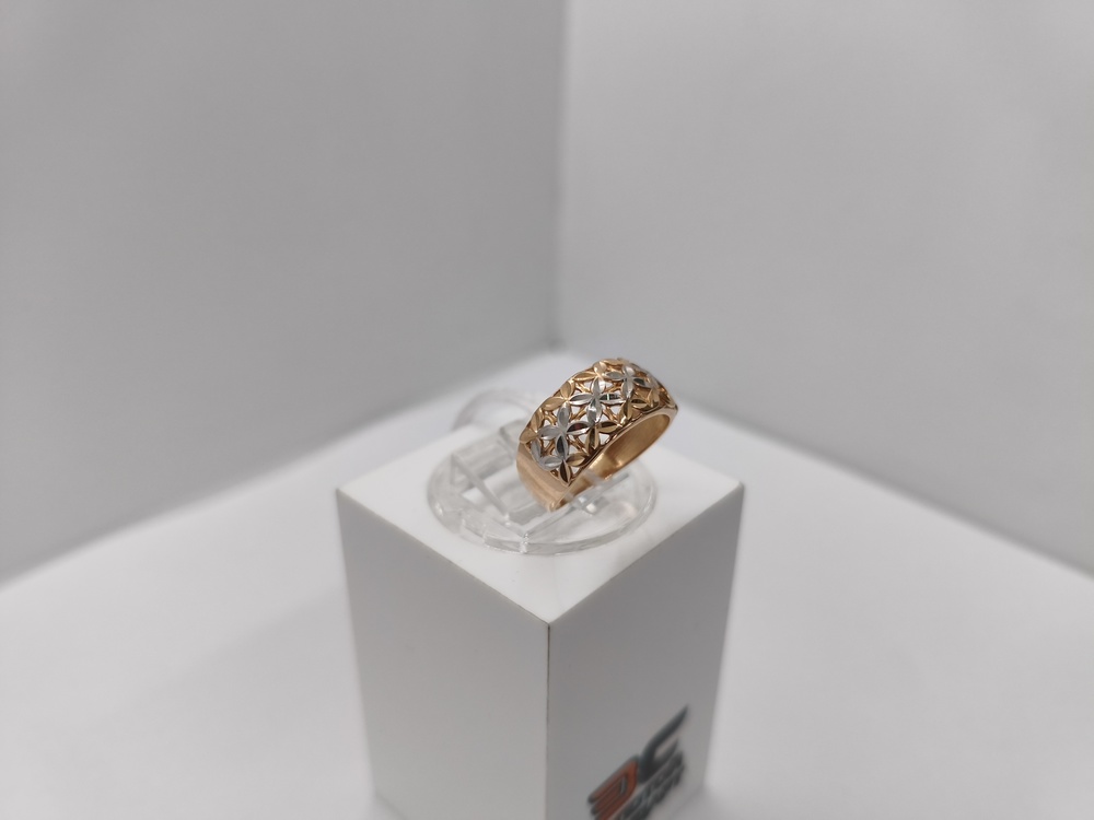 КОЛБКМ585 КОЛЬЦО БЕЗ КАМНЯ (Au 585)