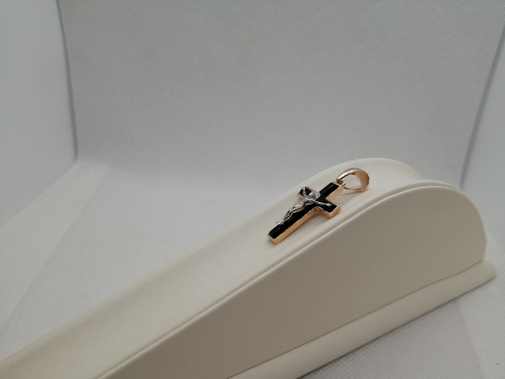  ПОДВЕСКА КРЕСТ (Au 585)