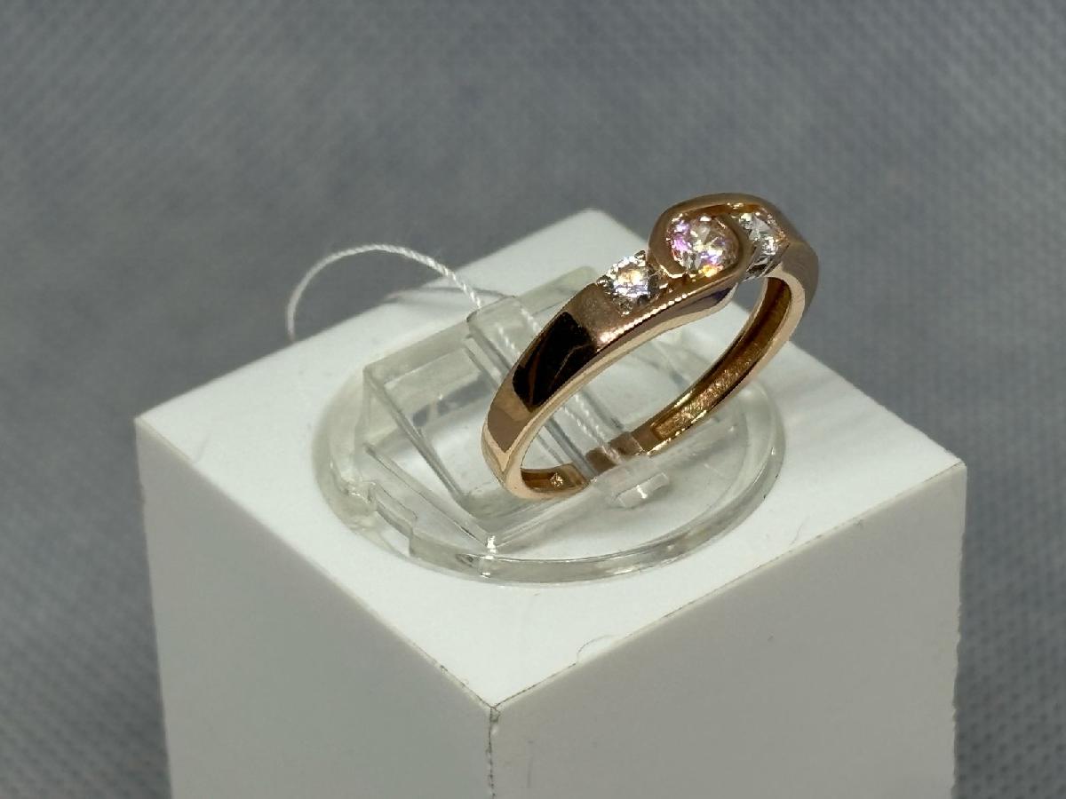 КОЛКМИ585 КОЛЬЦО С КАМНЯМИ (Au 585)