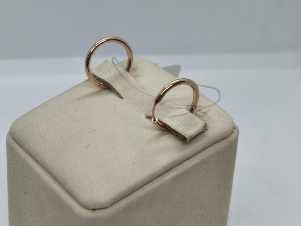 СЕРЬГИ КОНГО без камня (Au 585)