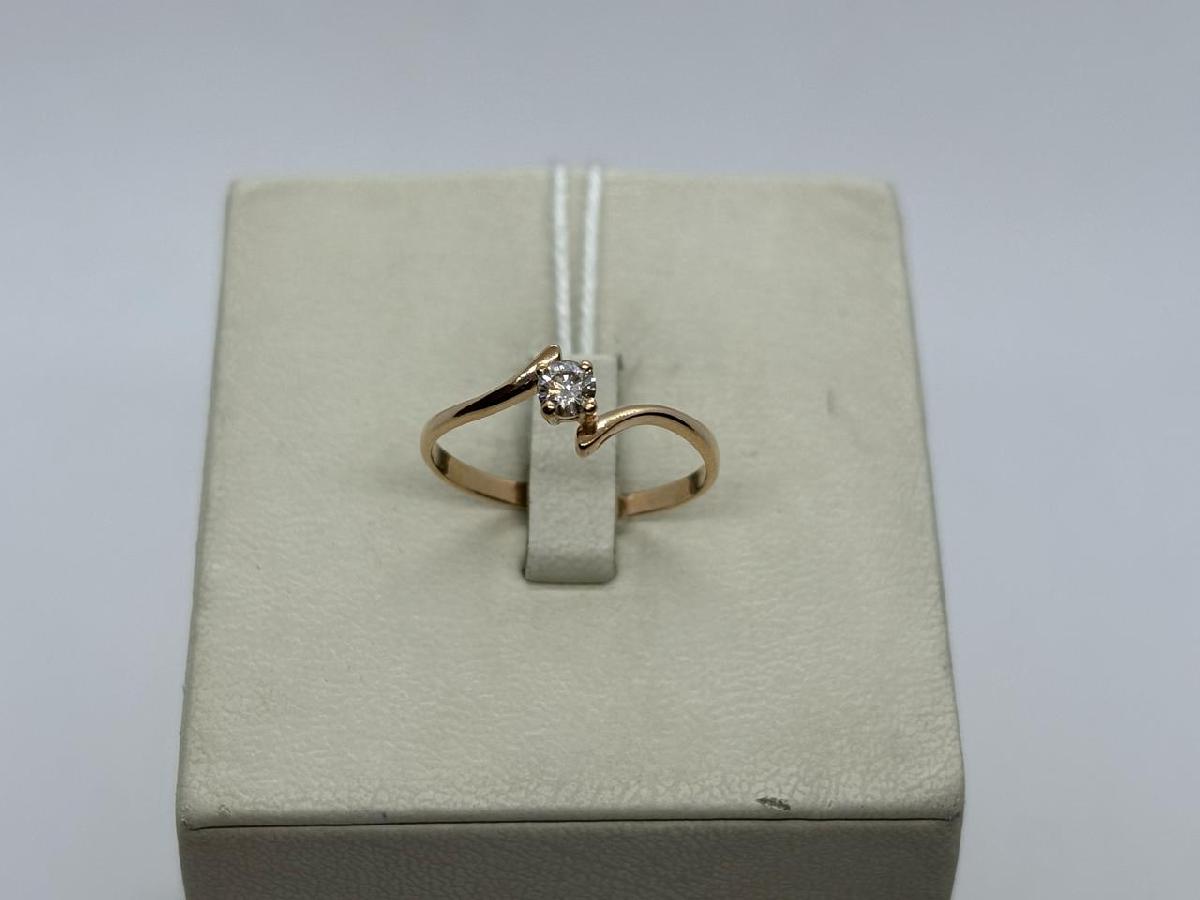 КОЛЬЦО БРИЛЛИАНТ Au 585