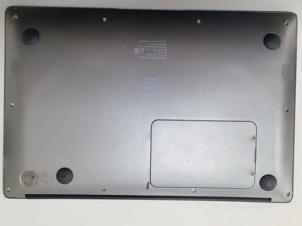 Ноутбук DIGMA EVE 14 C411; Celeron N3350, HD Graphics, 4 Гб, 128 Гб, Нет
