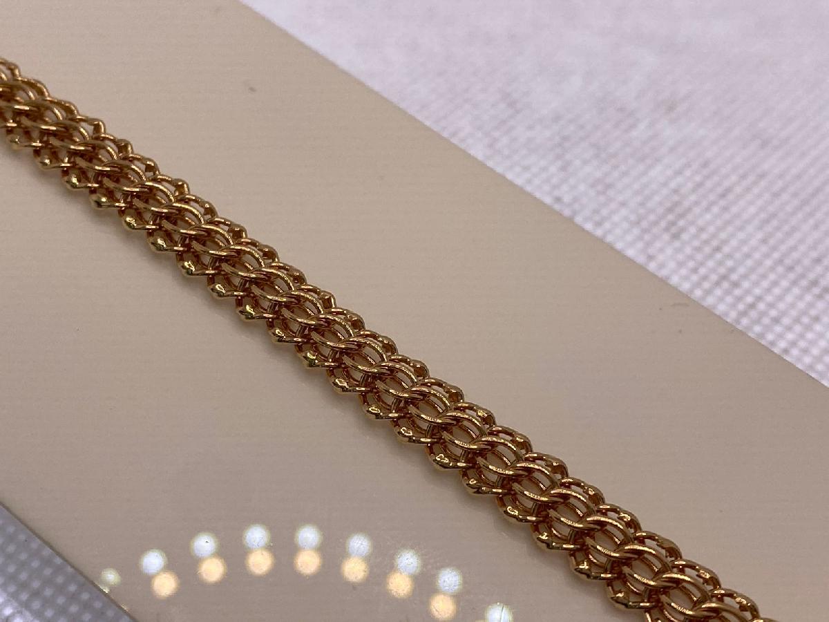 БРАСЛЕТ ПУСТОТЕЛЫЙ Итальянка (Au 585)