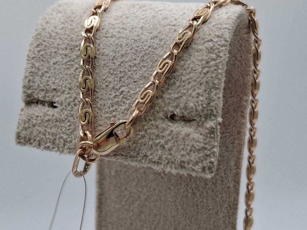 ЦЕПЬ ПУСТОТЕЛАЯ Улитка (Au 585)