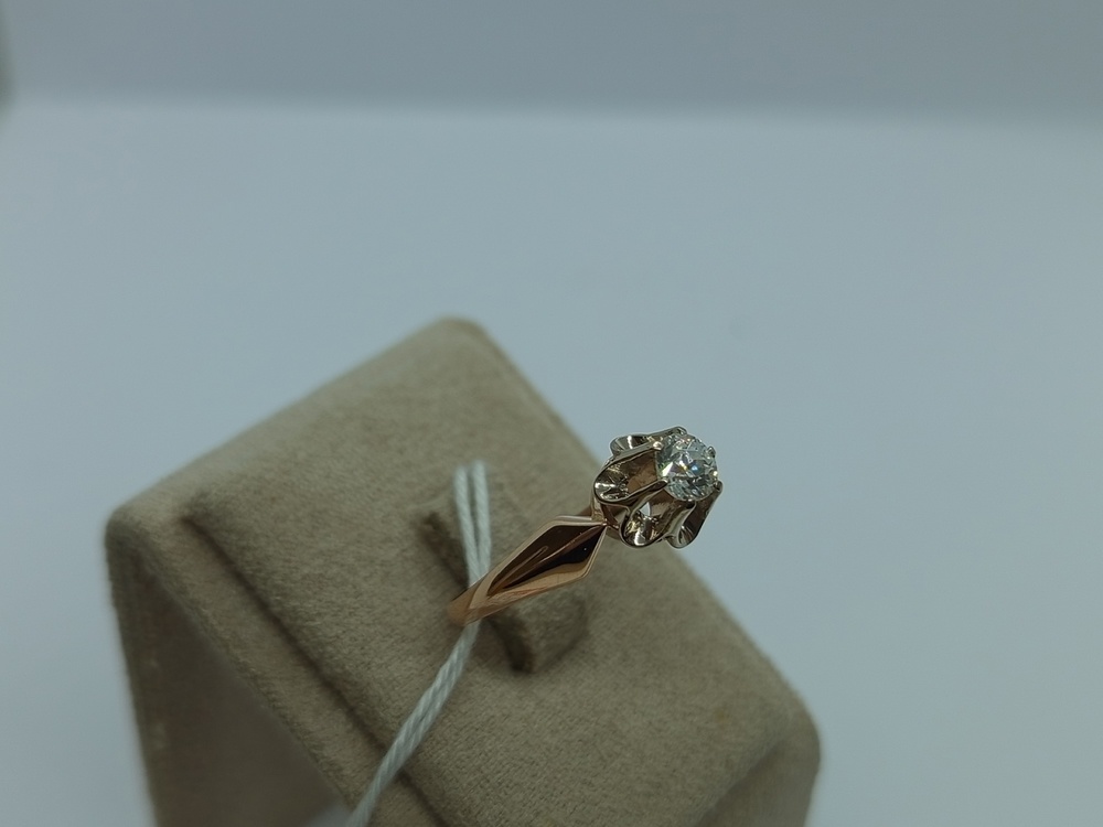 КОЛЬЦО БРИЛЛИАНТ Au 583