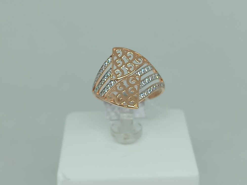 КОЛКМИ585 КОЛЬЦО С КАМНЯМИ (Au 585)