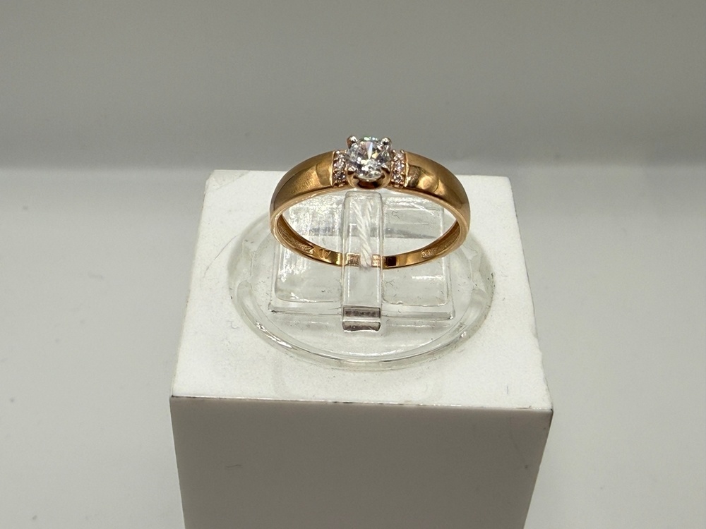 КОЛКМИ585 КОЛЬЦО С КАМНЯМИ (Au 585)