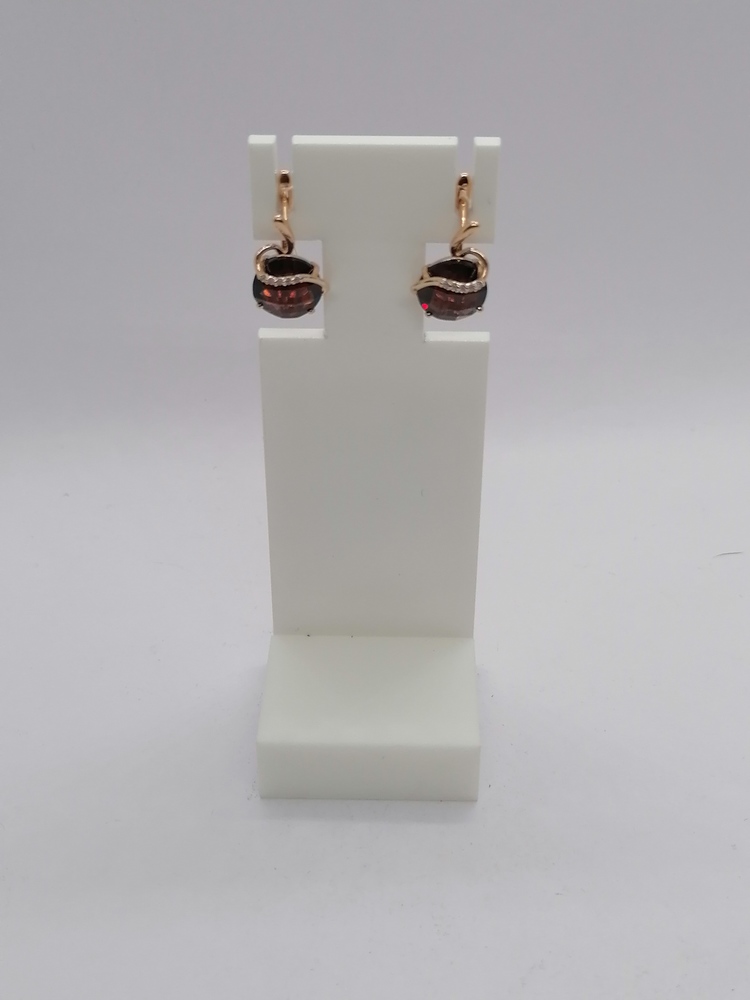 СЕРЬГИ С КАМНЯМИ (Au 585)