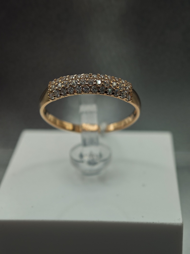 КОЛКМИ585 КОЛЬЦО С КАМНЯМИ (Au 585)