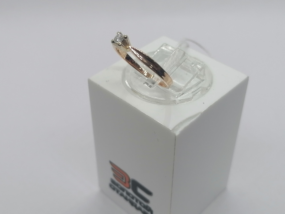 КОЛЬЦО БРИЛЛИАНТ Au 585