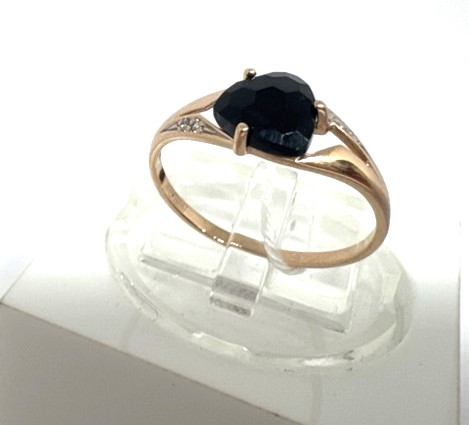 КОЛКМИ585 КОЛЬЦО С КАМНЯМИ (Au 585)