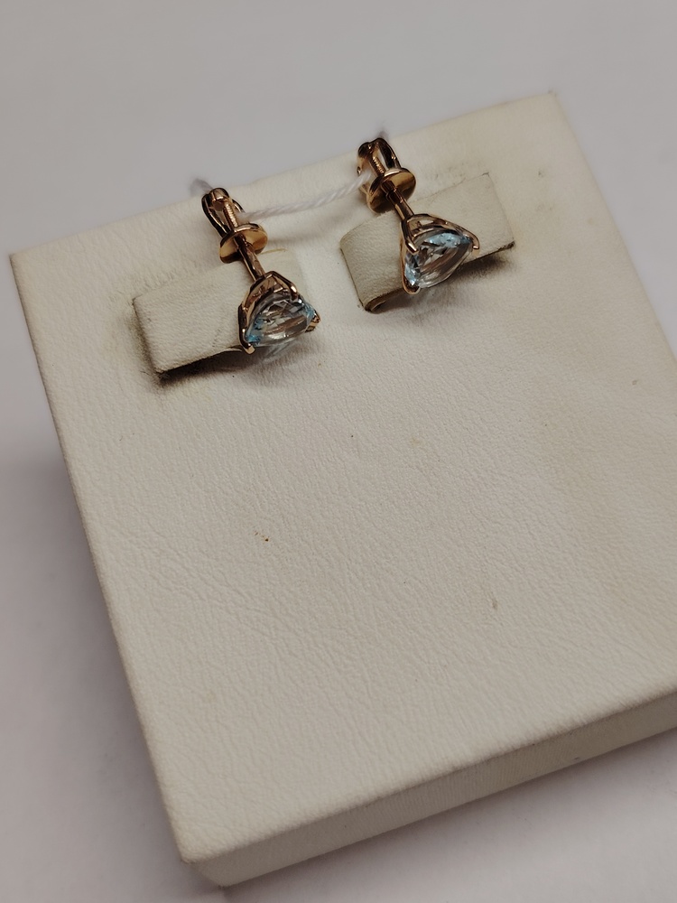 СПУС585 СЕРЬГИ ПУСЕТЫ (Au 585)