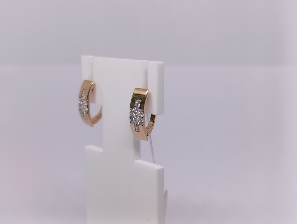 СЕРЬГИ С КАМНЯМИ (Au 585)