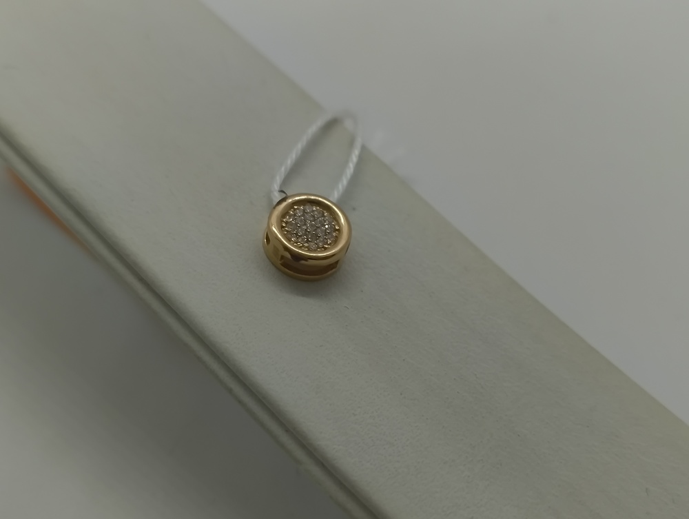 ПОДВЕСКА С КАМНЯМИ (Au 585)