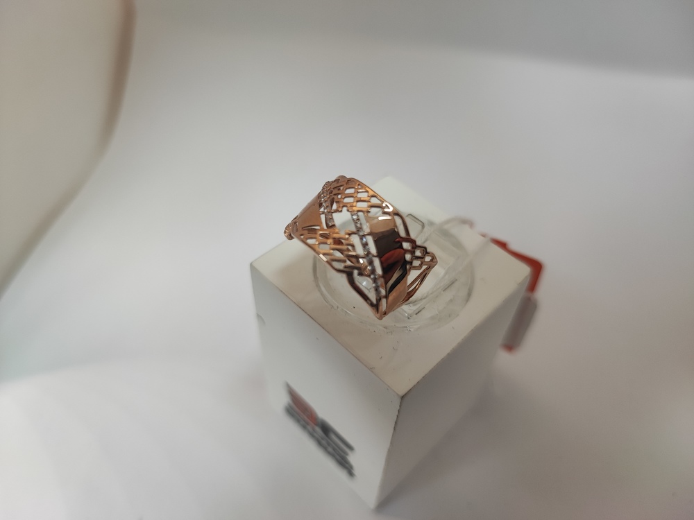 КОЛКМИ585 КОЛЬЦО С КАМНЯМИ (Au 585)
