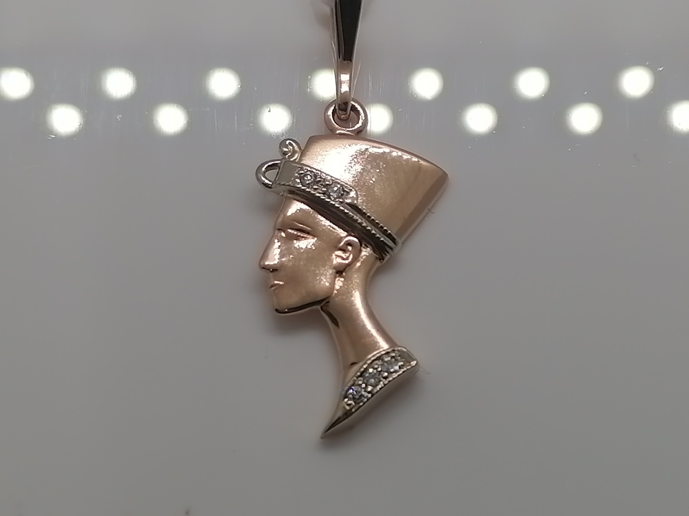 ПОДКМИ585 ПОДВЕСКА С КАМНЯМИ (Au 585)