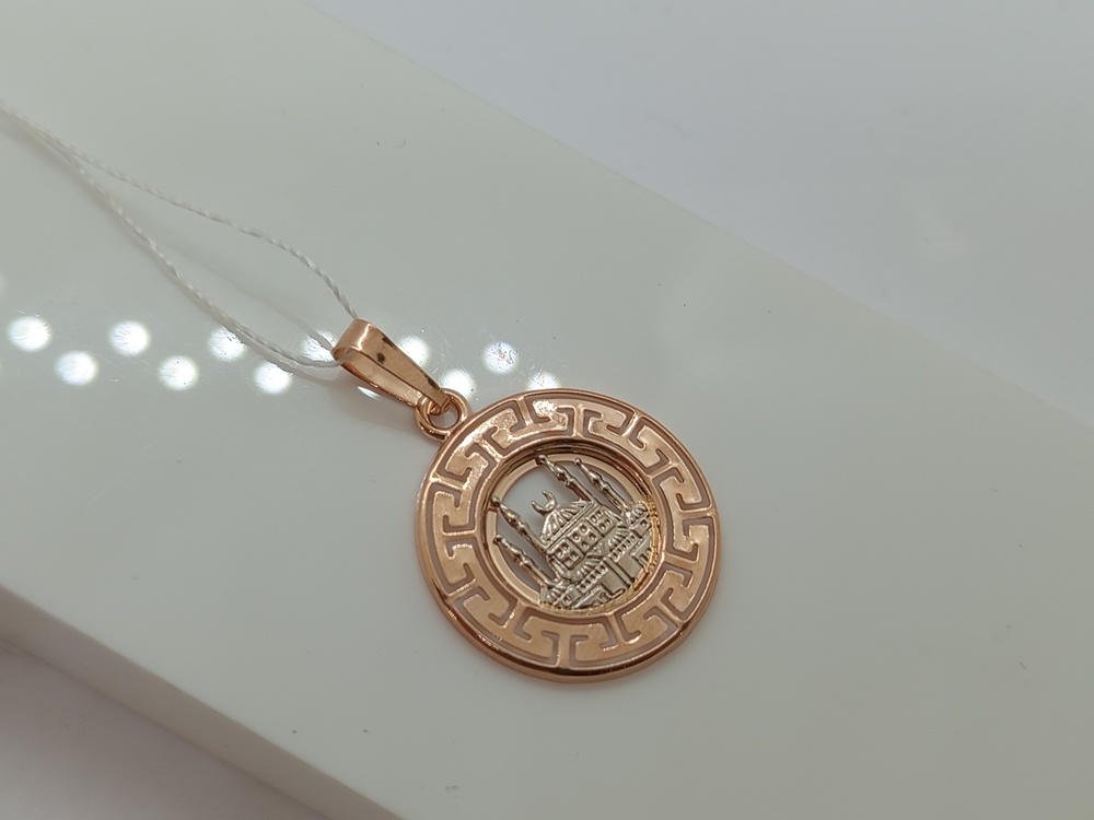 КрСВПМ ПОДВЕСКА МЕЧЕТЬ (Au 585)