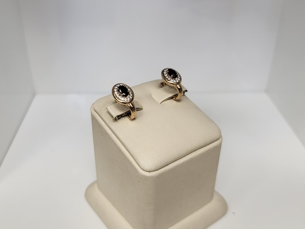 СЕРЬГИ С КАМНЯМИ (Au 585)