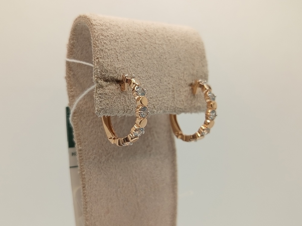 СЕРЬГИ ТОПАЗ (Au 585)