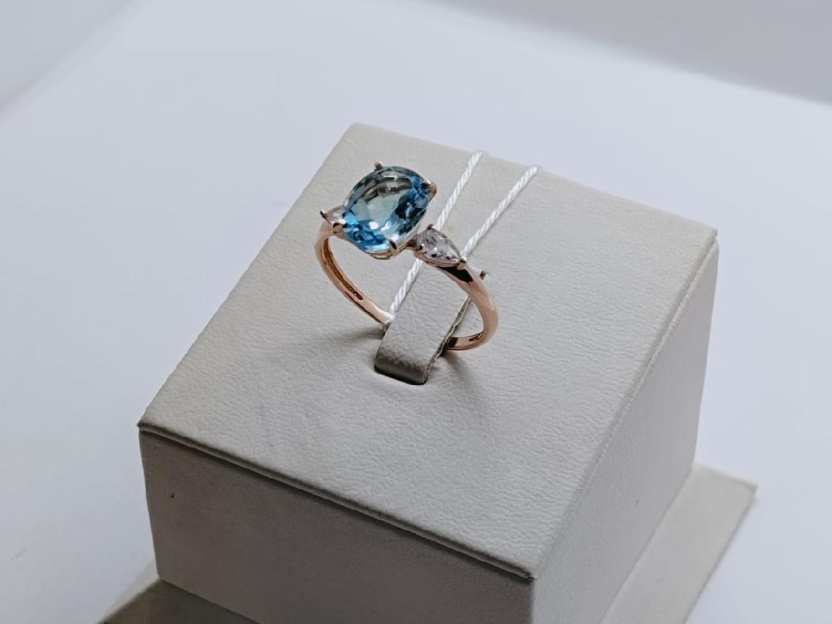 КОЛКМИ585 КОЛЬЦО С КАМНЯМИ (Au 585)