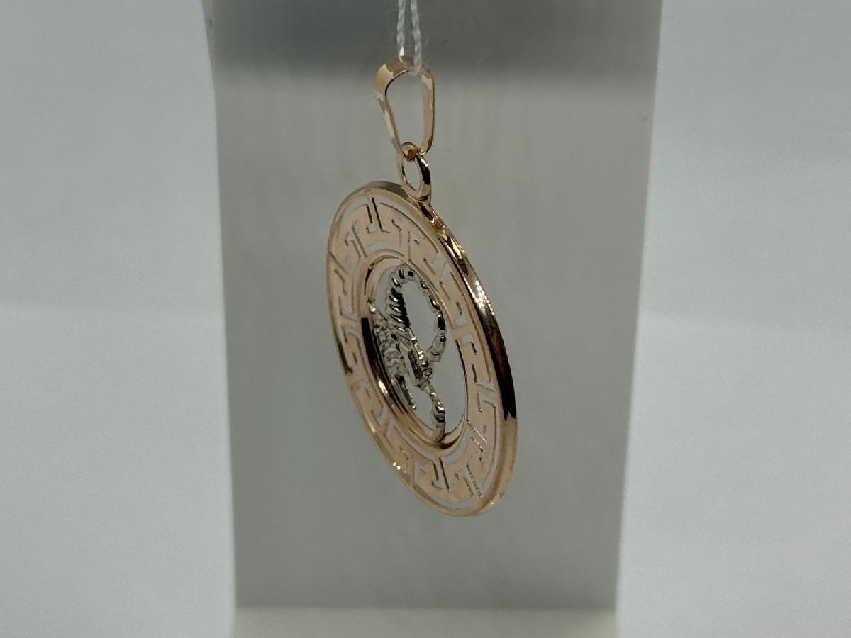 ПОДВЕСКА ЗНАК ЗОДИАКА СКОРПИОН (Au 585)