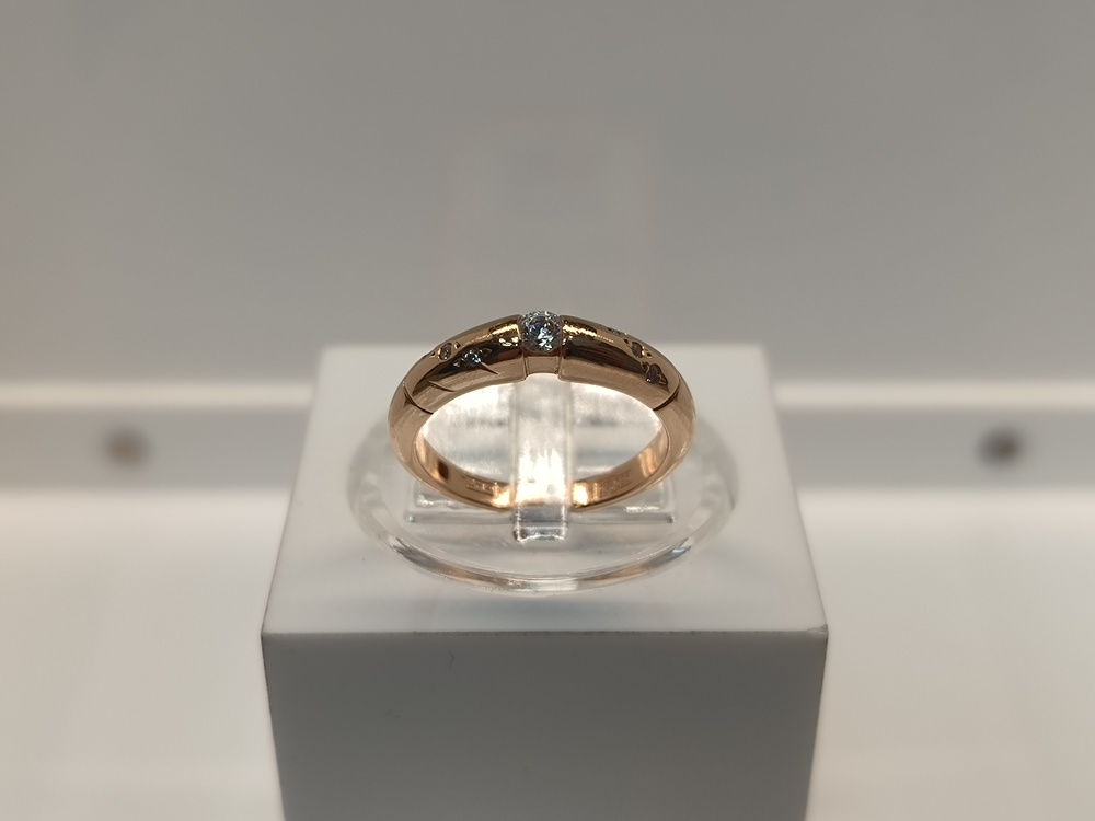 КОЛКМИ585 КОЛЬЦО С КАМНЯМИ (Au 585)