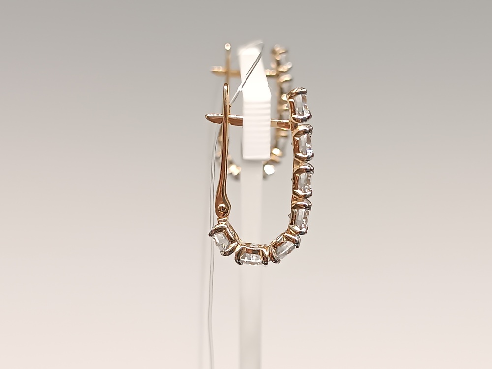 СЕРЬГИ С КАМНЯМИ (Au 585)