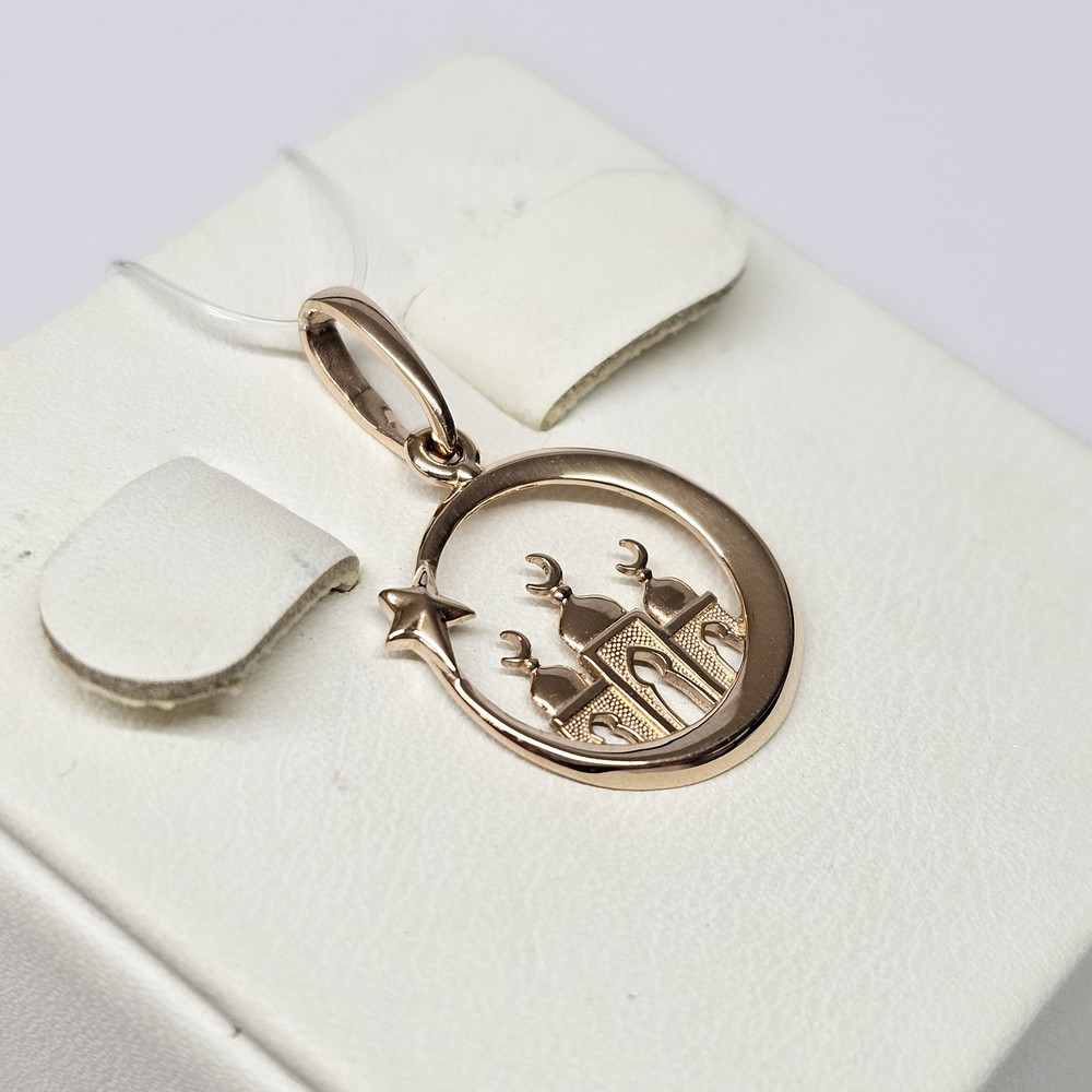 ПОДВЕСКА МЕЧЕТЬ без камня (Au 585)