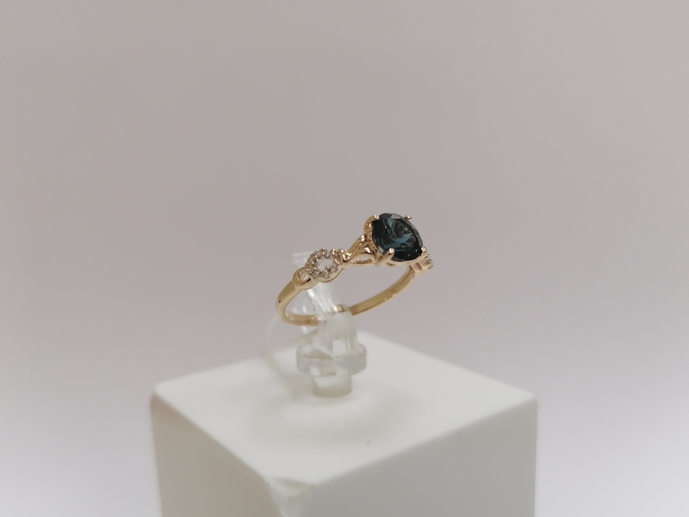 КОЛКМИ585 КОЛЬЦО С КАМНЯМИ (Au 585)