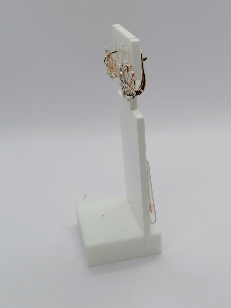 СБКМ585 СЕРЬГИ БЕЗ КАМНЯ (Au 585)