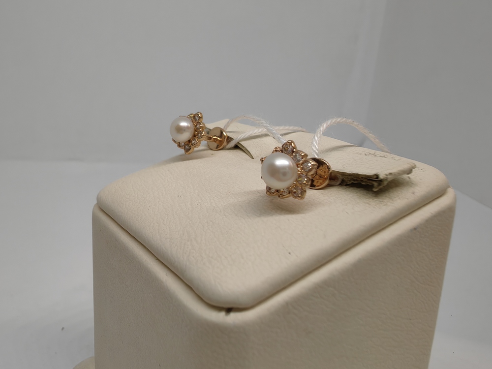 СПУС585 СЕРЬГИ ПУСЕТЫ (Au 585) СПУС585 СЕРЬГИ ПУСЕТЫ (Au 585)