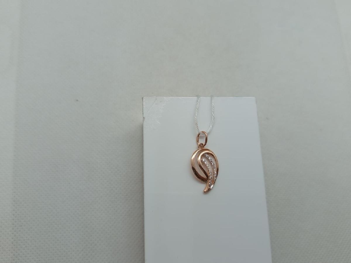 ПОДКМИ585 ПОДВЕСКА С КАМНЯМИ (Au 585)