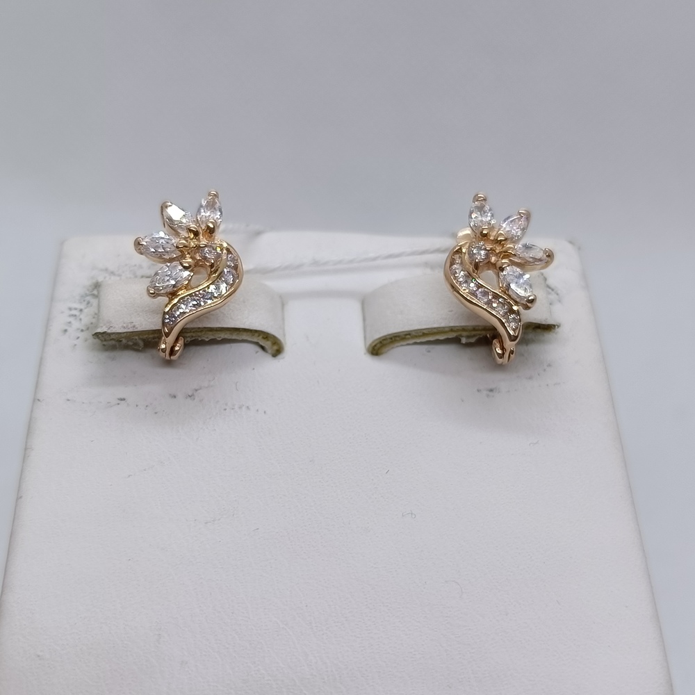 СЕРЬГИ С КАМНЯМИ (Au 585)